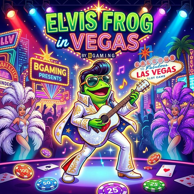Elvis Frog in Vegas — BGaming