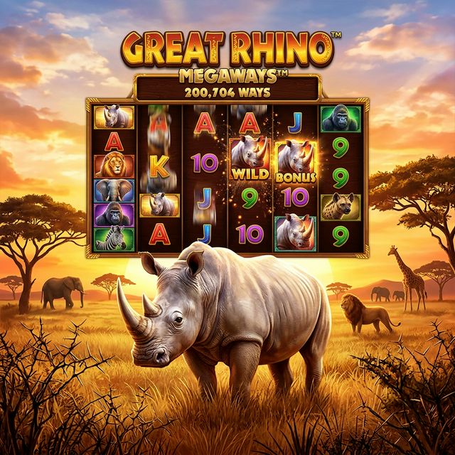 Great Rhino Megaways — Pragmatic Play